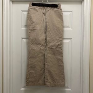 Beige Ann Taylor Petite Curvy 00P Trousers